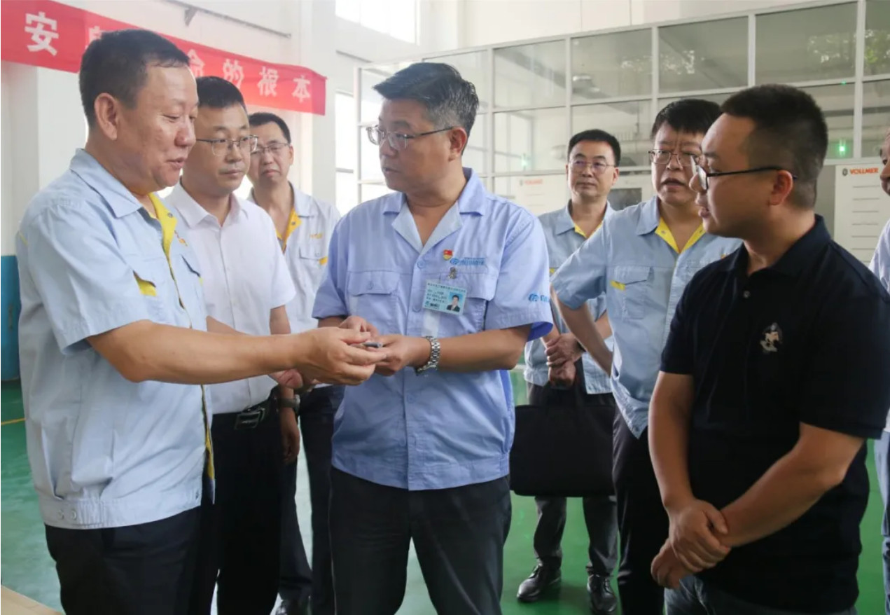 要聞｜馬旭耀董事長(zhǎng)調(diào)研零件公司、關(guān)中工具公司